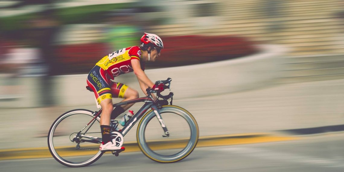 motion blur, cycling, bike