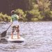 boy, paddleboard, paddle