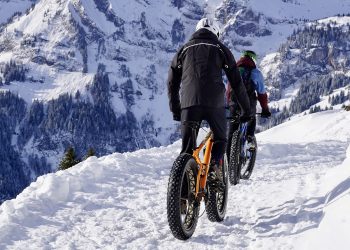 snow, mountain, fat bikes