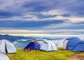camping, campsite, tents