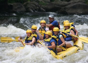 rafting, whitewater, team