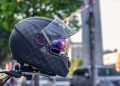 car, motorcycle, helmets