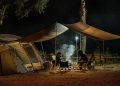 people, camping, tent