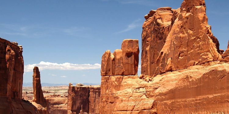 sandstones, landscape, rocks