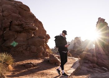 hike, desert, nature