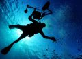scuba diving, swimming, sea