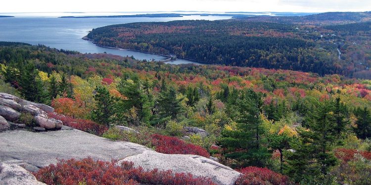 acadia national park, maine, landscape